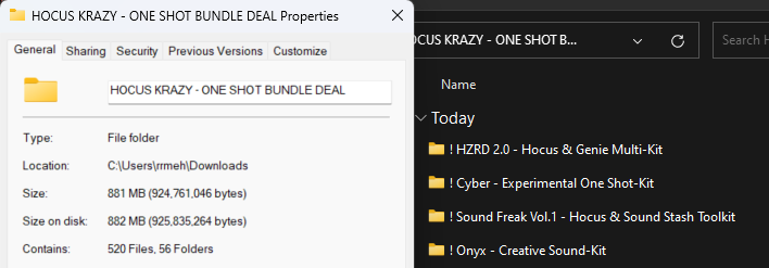 HOCUS KRAZY - ONE SHOT BUNDLE DEAL
