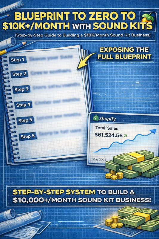 THE BLUEPRINT - $0-$10K/MONTH WITH SOUND KITS (STEP-BY-STEP)